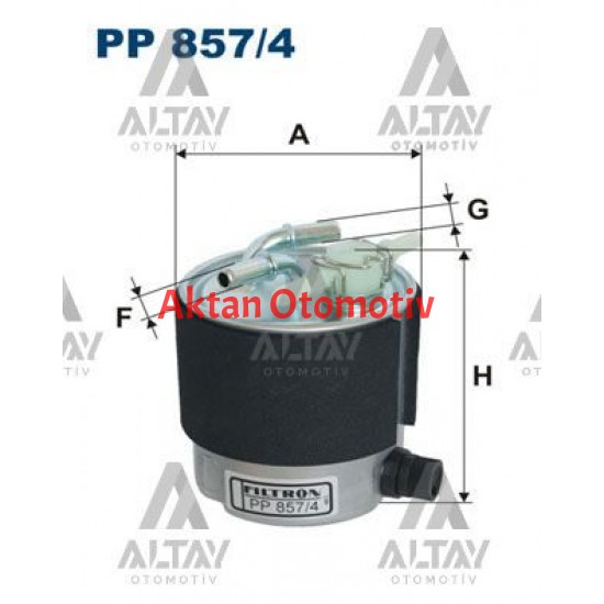 YAKIT FİLTRESİ (MAZOT) QASHQAI 07-10